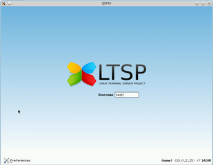 LTSP display manager