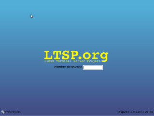 LTSP display manager
