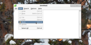 GTK+ based simple text editor