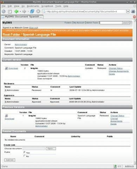 document management system based on PHP and MySQL