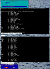 simple but powerful file manager for the UNIX console