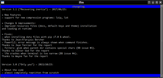 simple but powerful file manager for the UNIX console