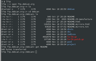Sophisticated command-line FTP/HTTP/BitTorrent client programs