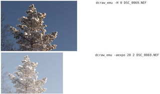 raw image decoder library (tools)