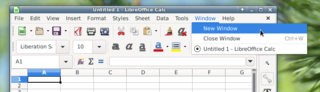 office productivity suite -- spreadsheet