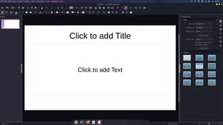 office productivity suite -- presentation
