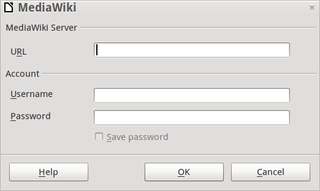 LibreOffice extension for working with MediaWiki articles