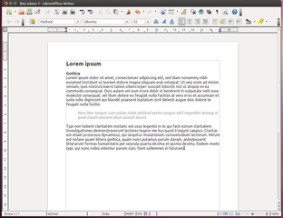 LibreOffice Writer