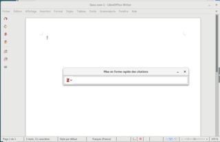 LibreOffice plugin to organize and share your research sources
