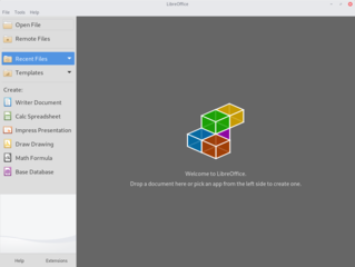 LibreOffice launchscreen installed from buster-backports