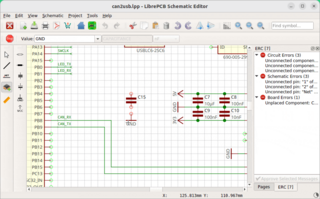 EDA software to develop printed circuit boards