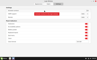 LightDM Settings Configuration Tool