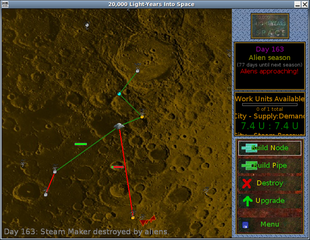 single player real-time strategy game with steampunk sci-fi