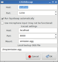 Adding a host and port