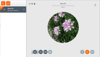 SIP softphone - graphical client (transitional package)