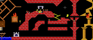 Puzzle game inspired by Lemmings