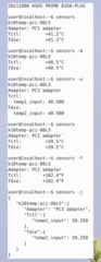 utilities to read temperature/voltage/fan sensors