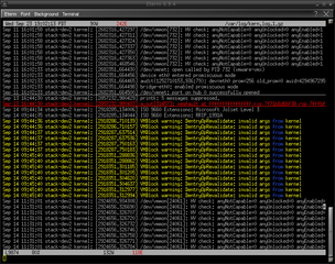 Viewing a syslog file with lnav