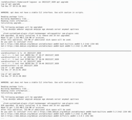 save the output of a command in a log file