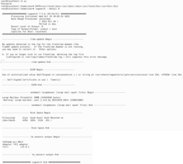log analyser with nice output written in Perl