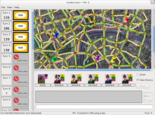 Playing londonlaw as Mr, X