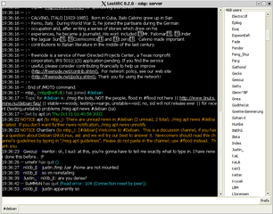 simple gtk-based IRC client
