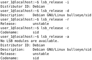 Linux Standard Base version reporting utility (minimal implementation)