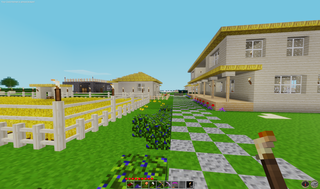 Multiplayer infinite-world block sandbox
