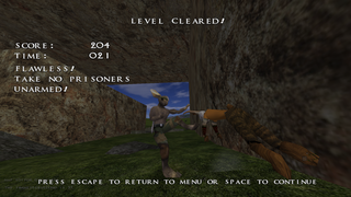 third person ninja rabbit fighting game