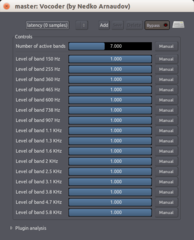 Screenshot of LV2Vocoder