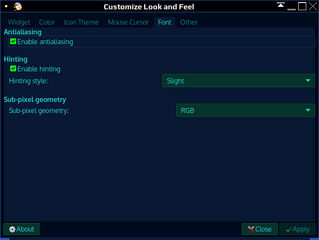 LXDE GTK+ theme switcher