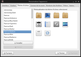 LXDE GTK+ theme switcher