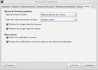 LXDE GTK+ theme switcher