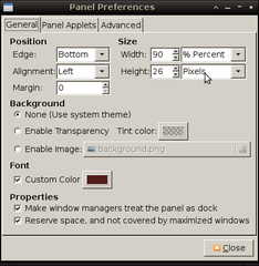 metapackage for LXDE
