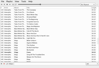 LXDE music player