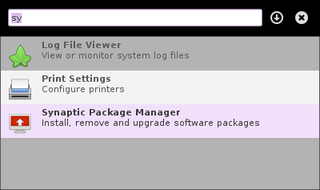 LXQt program launcher
