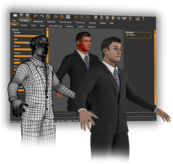 Modelling of 3-Dimensional humanoid characters