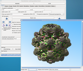 3D fractal renderer and animator