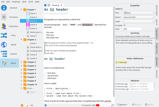 open-source tool for writers