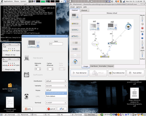 Virtual network laboratory