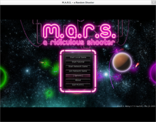 main menu