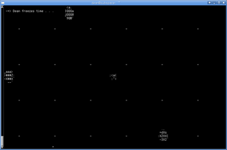 Space ascii war game