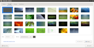 Set of backgrounds packaged with the MATE Desktop Environment