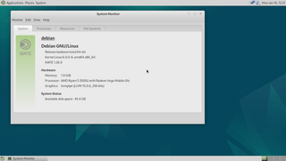 Process viewer and system resource monitor for MATE