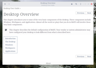 User documentation for MATE Desktop Environment