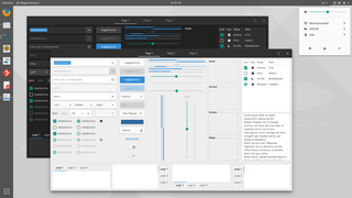Materia GTK theme on GNOME