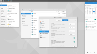 Materia GTK theme on Budgie