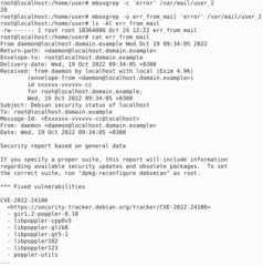 Grep through mailboxes