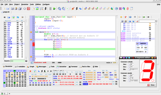 Graphical Integrated Development Environment for 8051