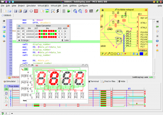Graphical Integrated Development Environment for 8051